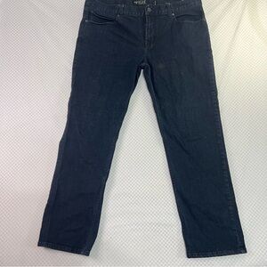 XXX Rude Jeans Slim Straight Leg Men's Size‎ 38/30 Dark Blue Stretch